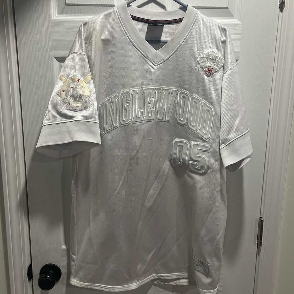 Limited Edition FUBU Athletics Inglewood 05 City Baseball Large Jersey